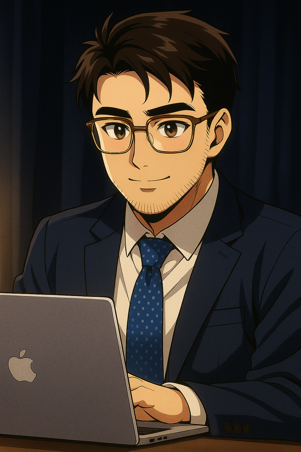 Anubhav Gupta - Full Stack Developer at work